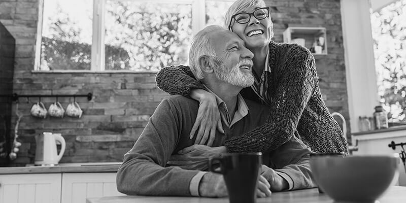 elderly couple